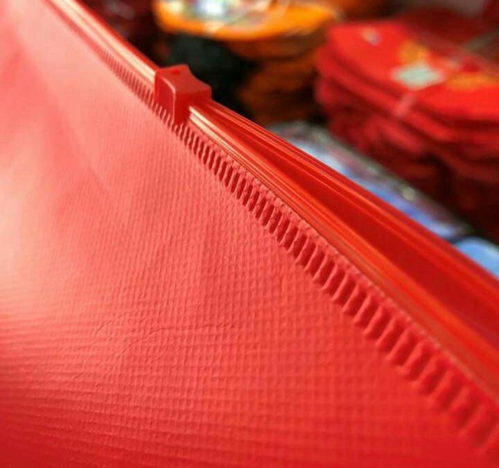 Zipper non-woven bags