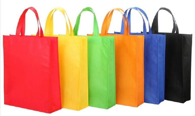 Bags of non-woven fabric materials